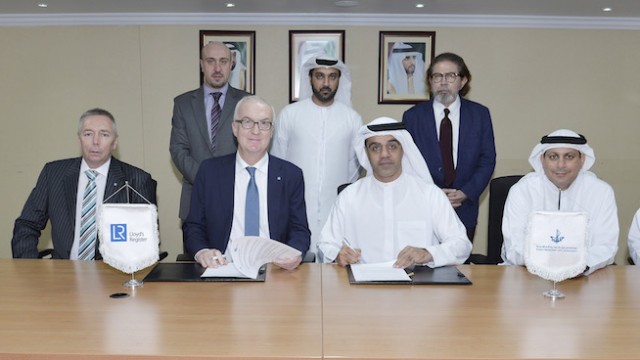 Lloyd’s Register signs MoU with Dubai Maritime City Authority