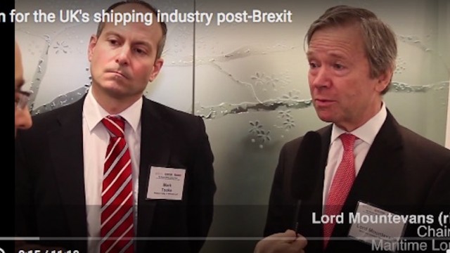 The plan for the UK’s shipping industry post-Brexit