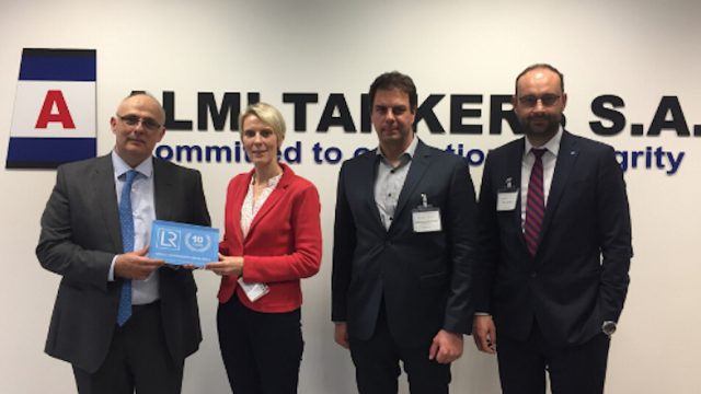 Almi Tankers S.A. one of first Greek maritime companies in Greece awarded LR’s ISO 27001