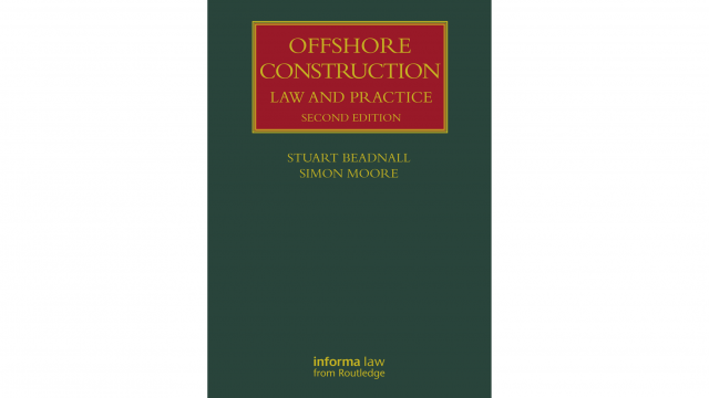 Offshore construction legal textbook gets second edition