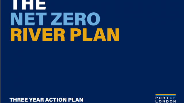 Port of London Authority and partners launch Net Zero Plan for River Thames
