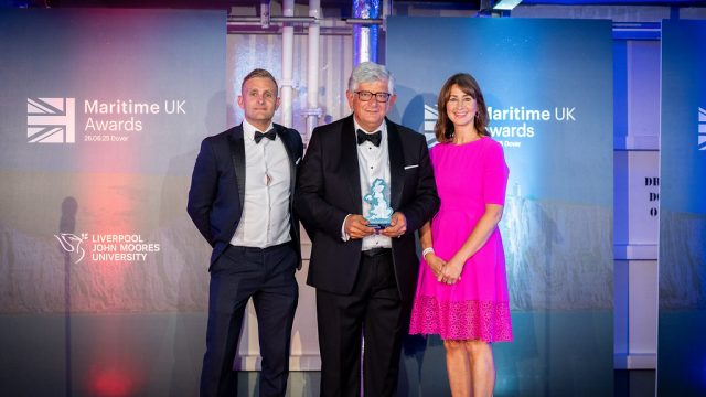 Harry Theochari OBE receives Maritime Ambassador Award